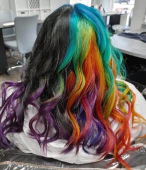 Fashion colors by Chloe Gutierrez at Rumours Hair Design Nampa, ID