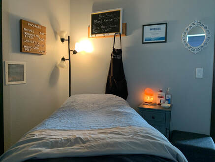 Facials, waxes and permanent makeup room at Rumours Hair Design in Nampa, ID 