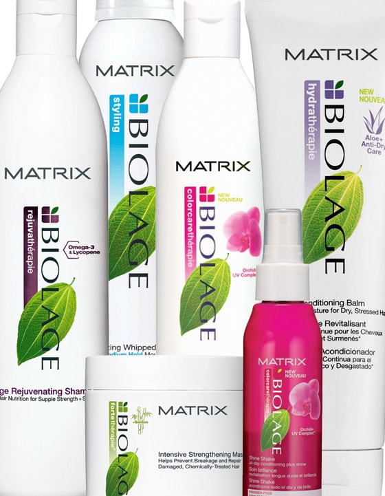 Matrix Biolage hair care products at Rumours Hair Design